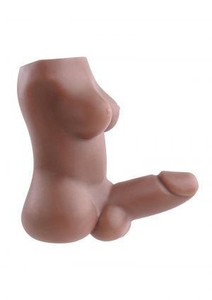 Gender X The Complete Package Full Body Textured Stroker - Chocolate