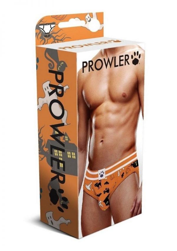 Prowler Halloween Brief - XSmall - Orange/Black