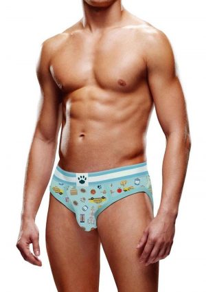 Prowler NYC Brief - XSmall - Blue/White