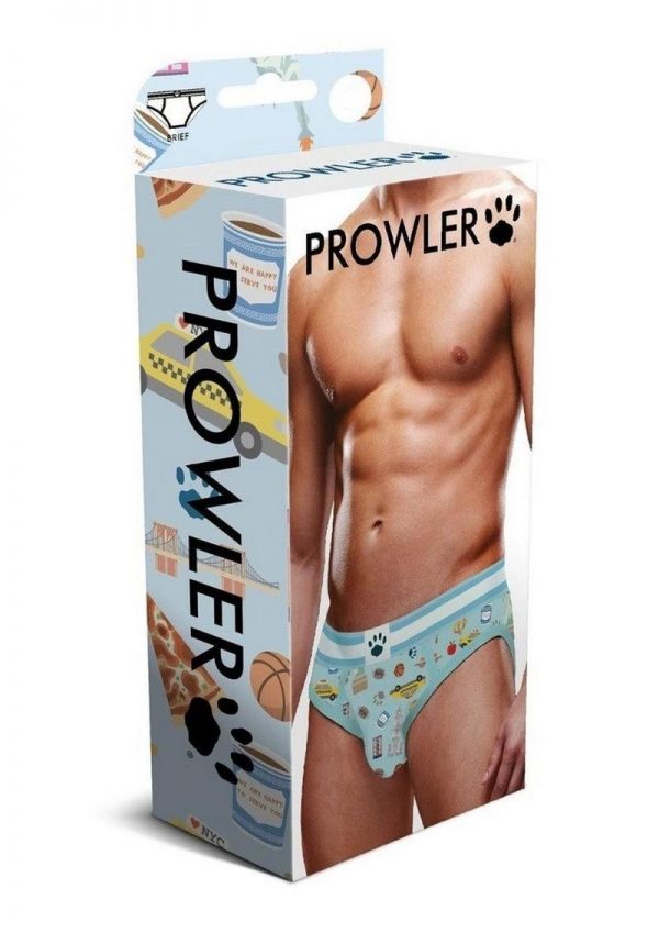 Prowler NYC Brief - XXLarge - Blue/White