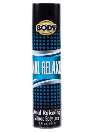 Body Action Anal Relaxer Silicone Lubricant .5oz