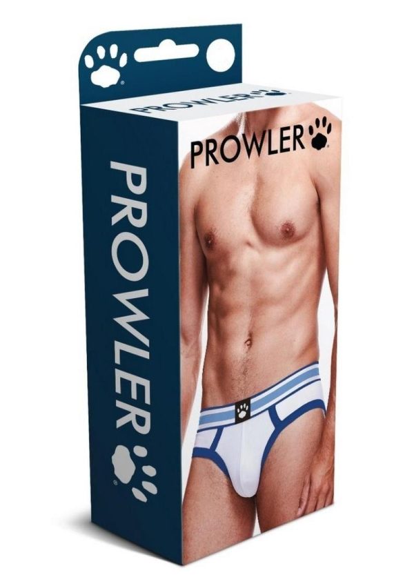 Prowler White/Blue Brief - Large