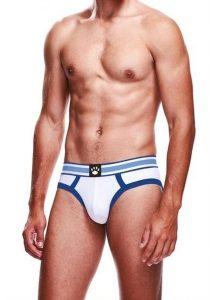 Prowler White/Blue Brief - Medium