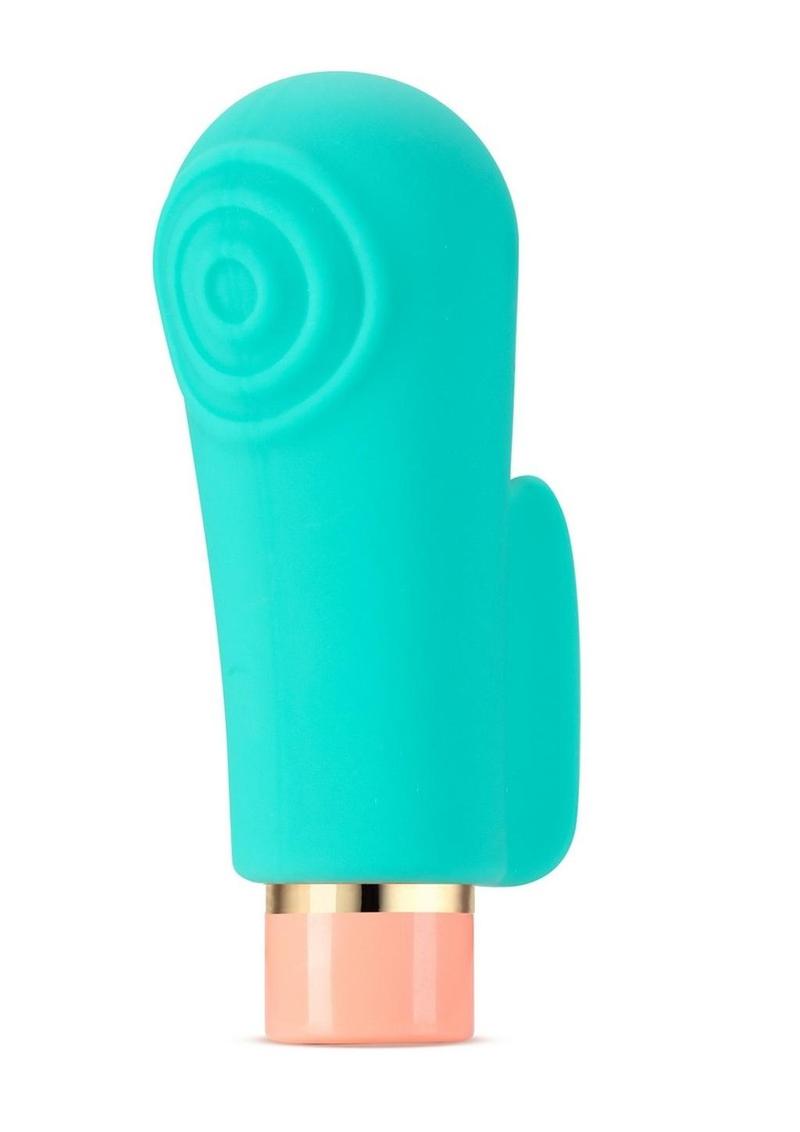 Aria Sensual AF Rechargeable Silicone Vibrator - Teal