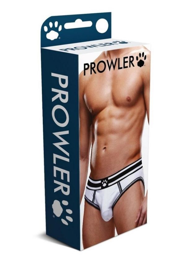 Prowler White/Black Open Brief - Medium