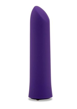 Nu Sensuelle Iconic Rechargeable Silicone Bullet - Deep Purple