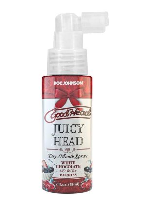 GoodHead Juicy Head Dry Mouth Spray - White Chocolate andamp; Berries 2oz