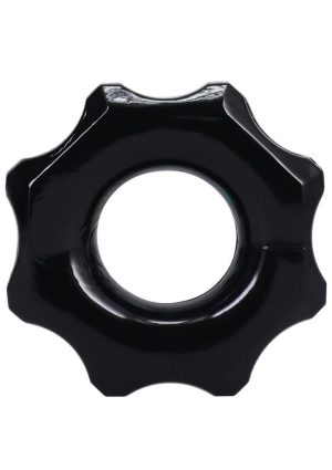 Rock Solid The Gear Cock Ring - Black