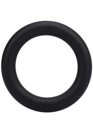 Rock Solid The Silicone Gasket Cock Ring - Large - Black