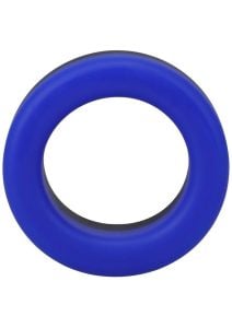 Rock Solid The Big O Silicone Cock Ring - Blue/Black