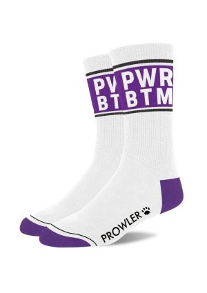 Prowler PWR BTM Socks - White/Purple