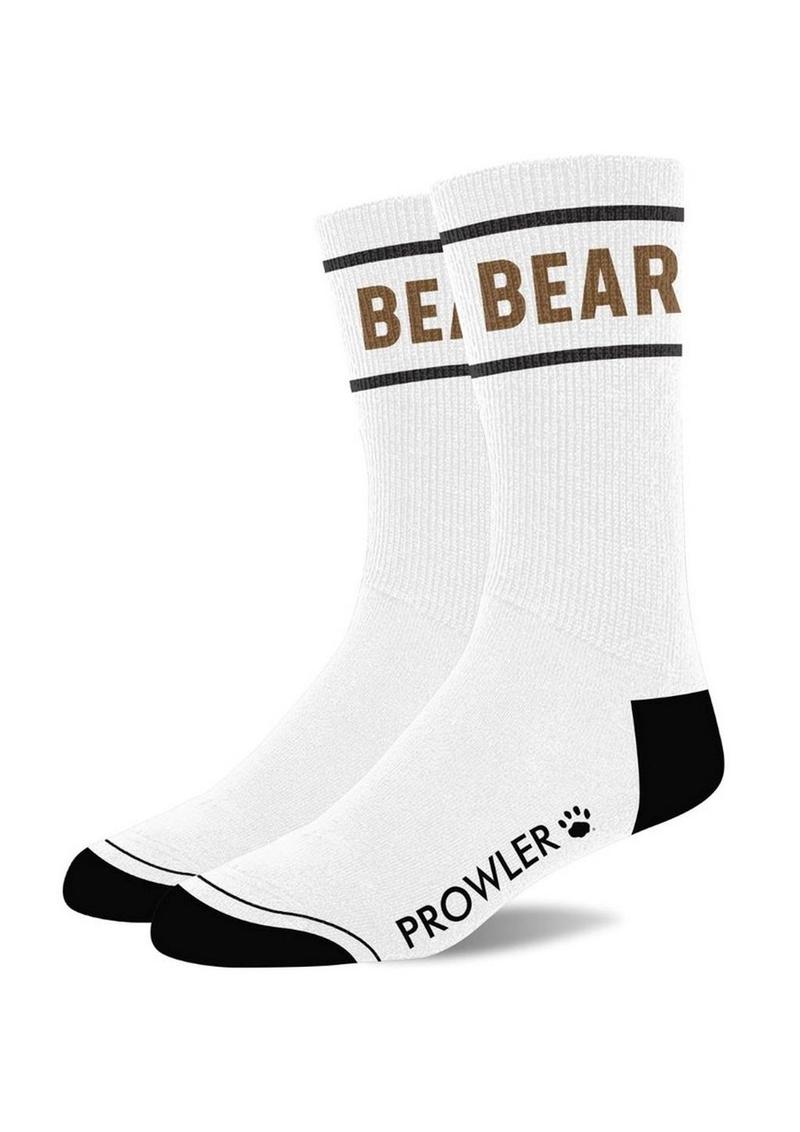 Prowler Red Bear Socks - White/Brown