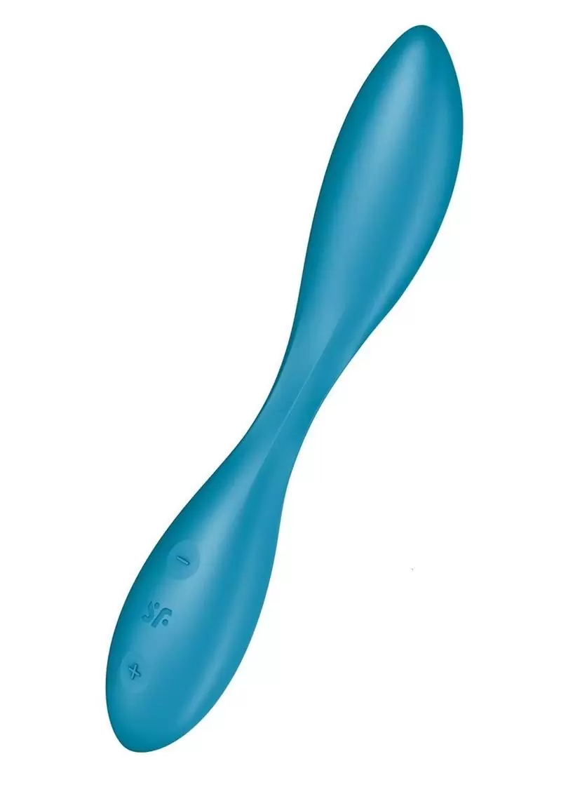 Satisfyer G-Spot Flex 1 Rechargeable Silicone Vibrator - Petrol