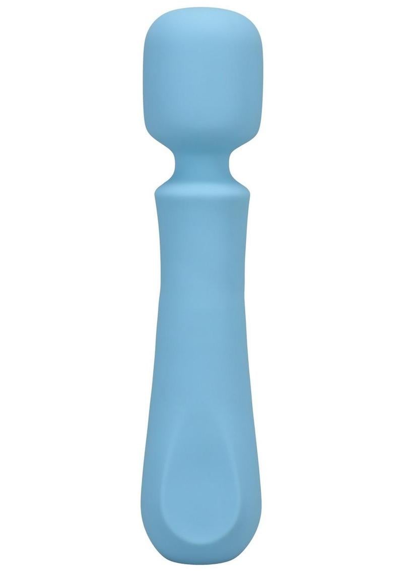 Ritual Euphoria Rechargeable Silicone Wand Vibe - Blue