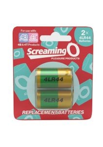 Screaming O Batteries 4LR44 Button Battery