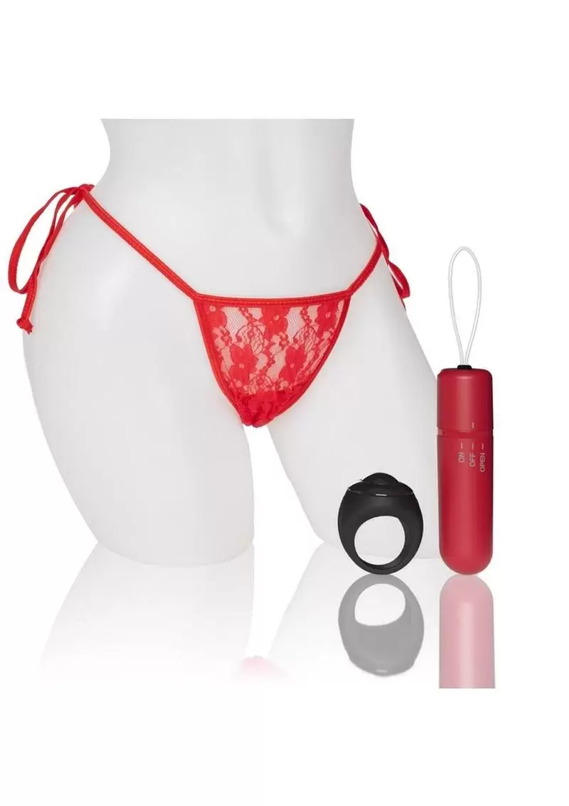 Screaming O My Secret Remote 4T Panty Vibe - Red