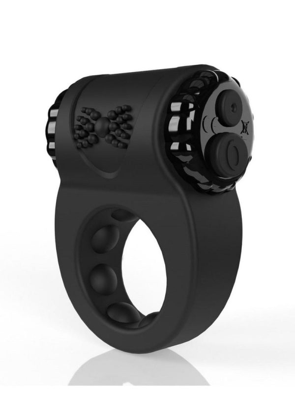 Charged BigO Ritz Rechargeable Vibe Ring - Black