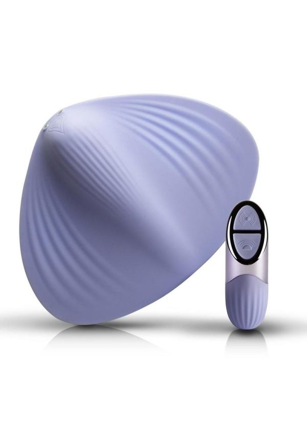 Niya 5 Rechargeable Silicone Massager with Remote Control - Blue