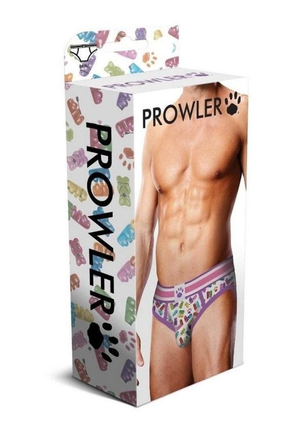 Prowler Spring/Summer 2023 Gummy Bears Brief - Large - White/Multicolor