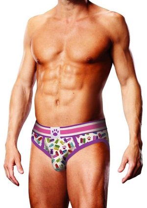 Prowler Spring/Summer 2023 Gummy Bears Brief - Large - White/Multicolor