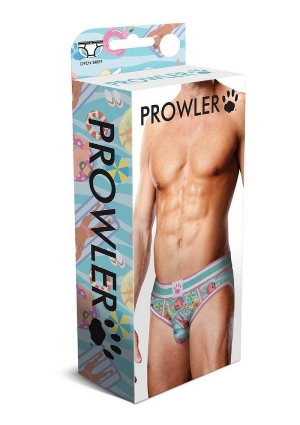 Prowler Spring/Summer 2023 Swimming Open Brief - Large - Blue/Multicolor