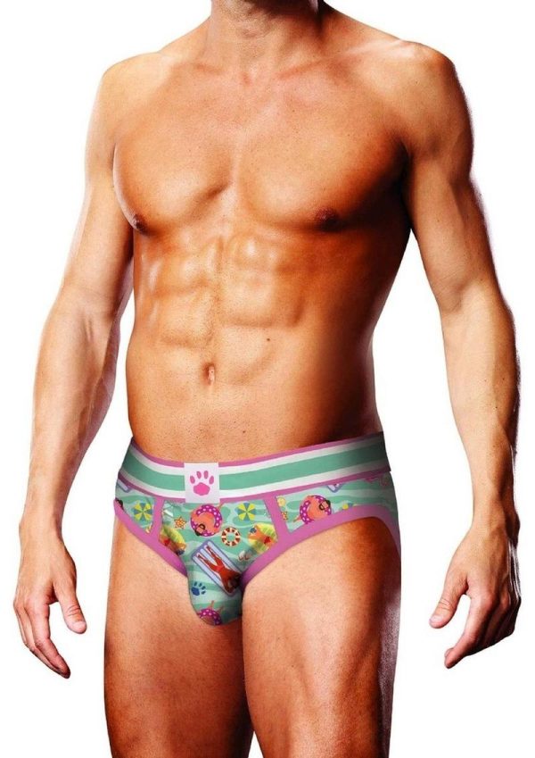 Prowler Spring/Summer 2023 Swimming Brief - XXLarge - Blue/Multicolor