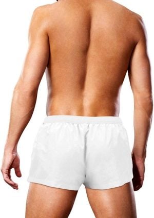 Prowler Oversized Paw Swimming Trunk - Small - White/Rainbow