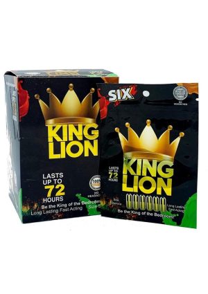 King Lion For Him Sensual Enhancement Pills (6 Per Bag)