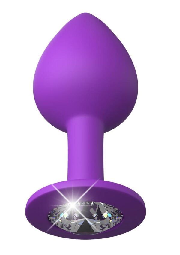 Fantasy For Her Her Little Gem Medium Plug Anal Play Silicone Waterproof - Purple