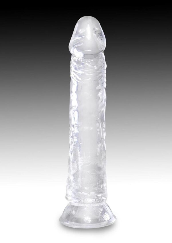 King Cock Clear Dildo 8in - Clear