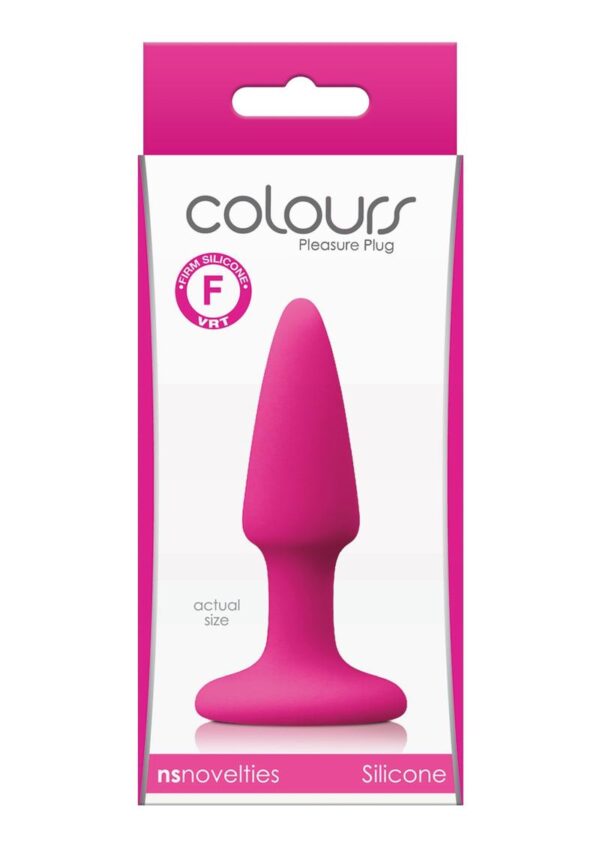 Colours Pleasure Plug Silicone Butt Plug - Mini - Pink