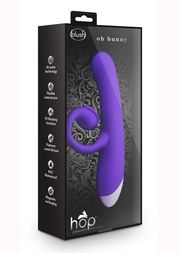 Hop Oh Bunny Rabbit Vibrator - Midnight