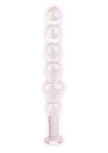 First Glass Thins Elliptical Glass Plug - Clear