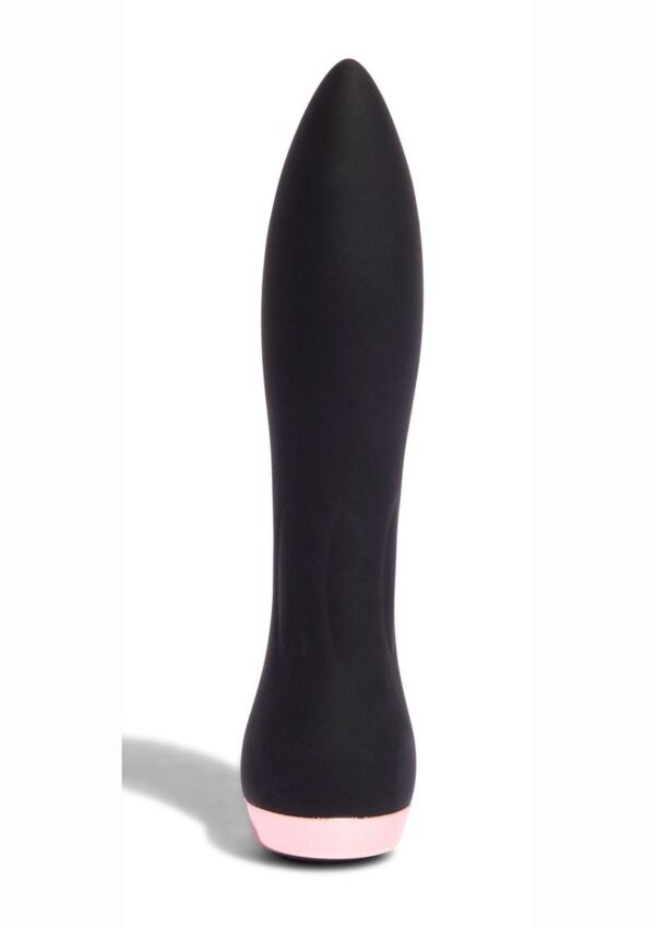 Nu Sensuelle 60SX AMP Silicone Rechargeable Bullet - Black/Rose Gold