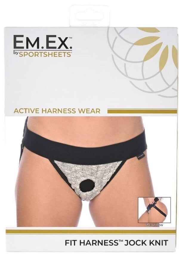 EM EX Fit Harness Jock - Gray