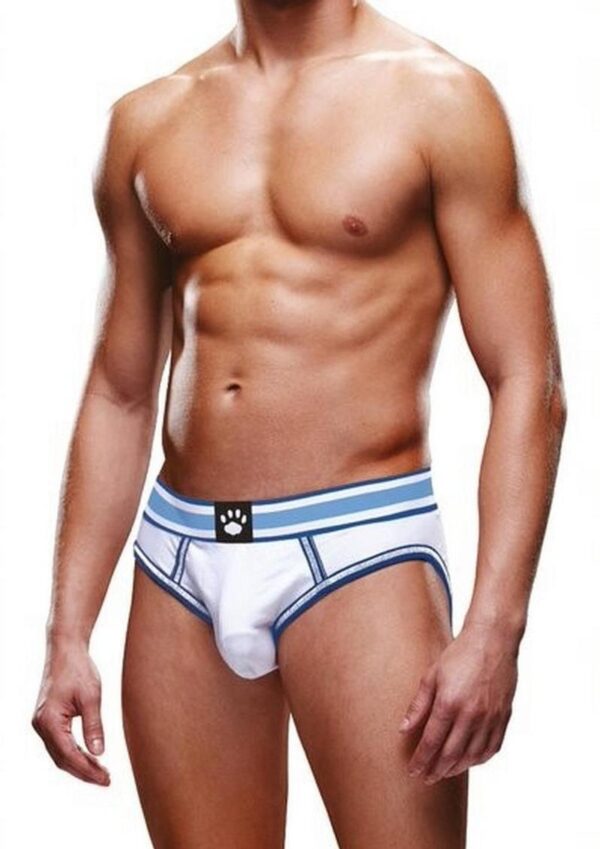Prowler White/Blue Open Brief - XLarge