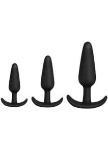 In a Bag Anal Kit (Set of 3) - Black