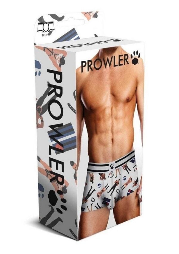 Prowler Spring/Summer 2023 Leather Pride Trunk - Small - White/Black
