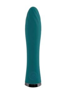 Ultra Wave Rechargeable Silicone Vibrator - Teal