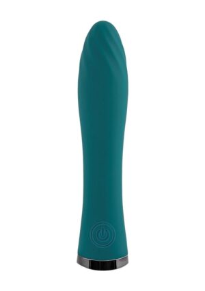 Ultra Wave Rechargeable Silicone Vibrator - Teal