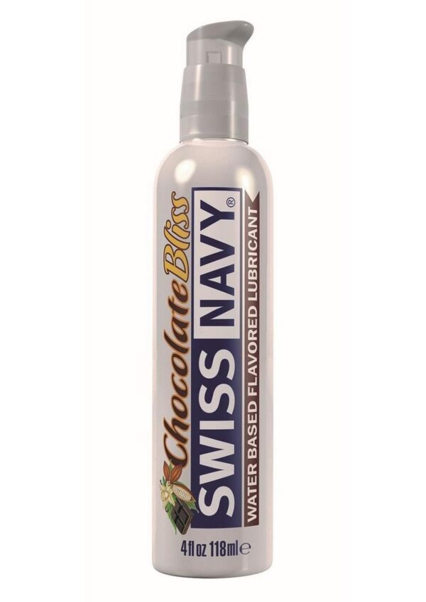 Swiss Navy Chocolate Bliss Flavored Lubricant 4oz/118ml