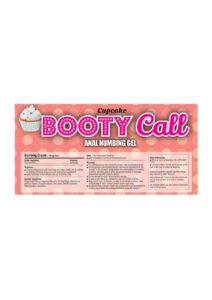 Booty Call Anal Numbing Gel 1.5oz - Cupcake