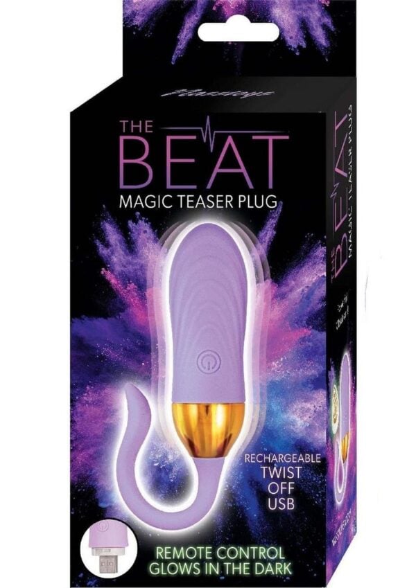 The Beat Magic Teaser Rechargeable Silicone Plug - Lavender