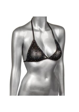 Radiance Triangle Bikini Top - Plus Size - Black