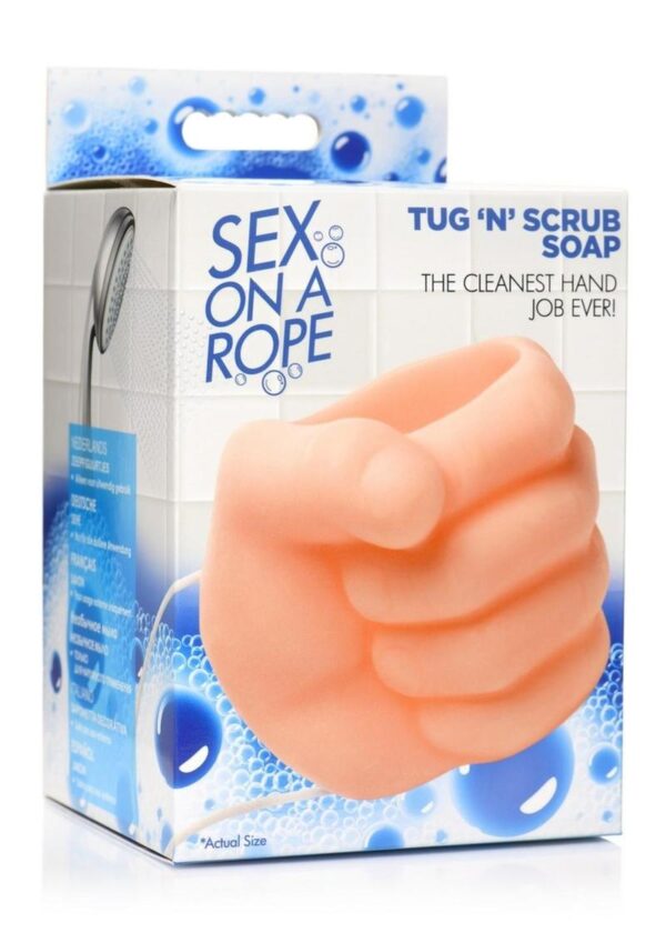 Sex on a Rope Tug `n` Scrub Soap