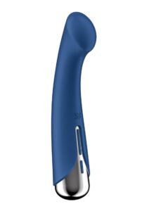 Satisfyer Spinning G-Spot 1 Rechargeable Silicone Vibrator - Blue