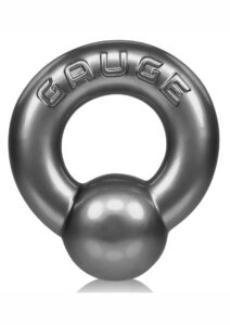 Oxballs Gauge Super Flex Cock Ring - Silver