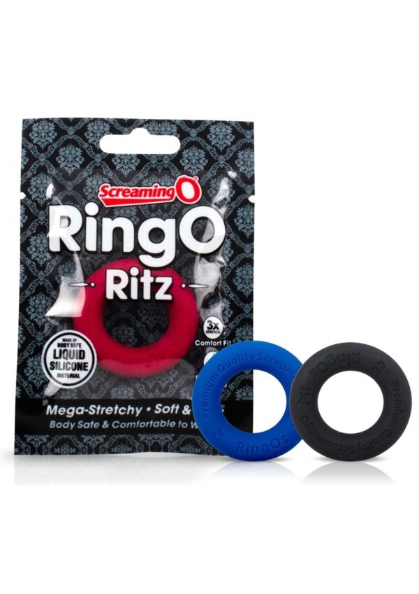 RingO Ritz Individual Ring Silicone - Black