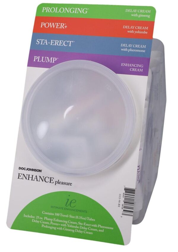 Intimate Enhancements Enhance Pleasure Creams 0.35oz (100 per bowl)