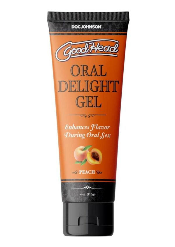 GoodHead Oral Delight Gel Flavored Peach 4oz